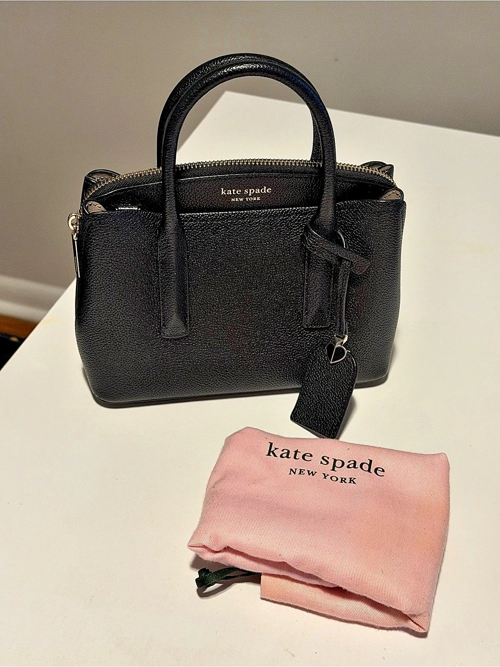 Kate Spade Margaux Medium Satchel Black